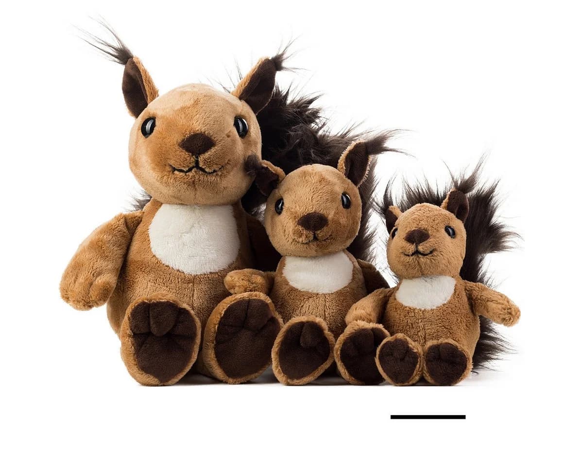 Schaffer Collection Kuscheltier Eichhörnchen Luzy Braun Plüsch - Bild 5