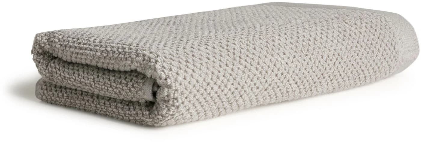 MÖVE Duschtuch Bliss Silbergrau Perlstruktur 100% Baumwolle - Bild 2