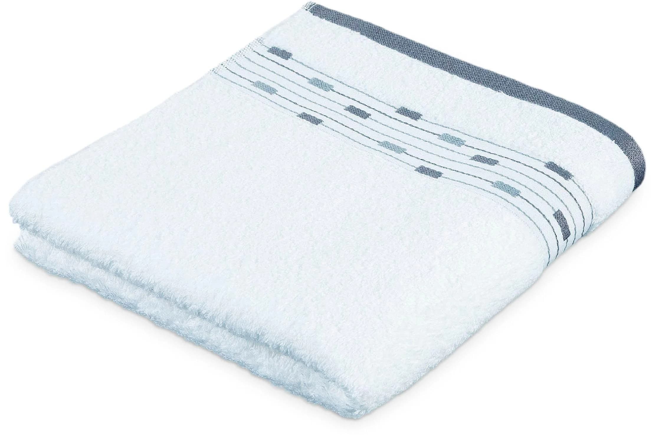 Frottana Handtuch Magic Uni Weiß Walkfrottee 50x100cm