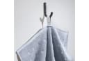 Möve Duschtuch Quadretti Silber Grau 100% Baumwolle Walk-Frottier Bild 3