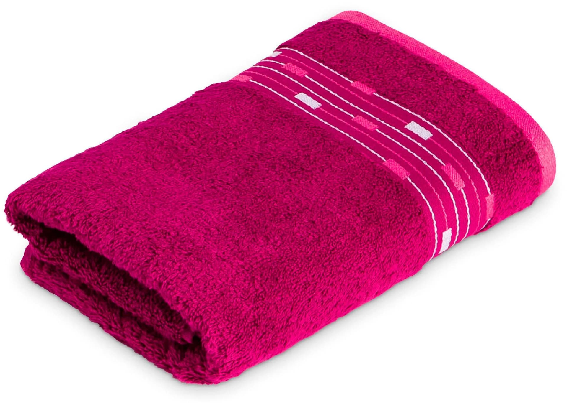 Frottana Magic Uni Badetuch Beere 100% Baumwolle Walkfrottee