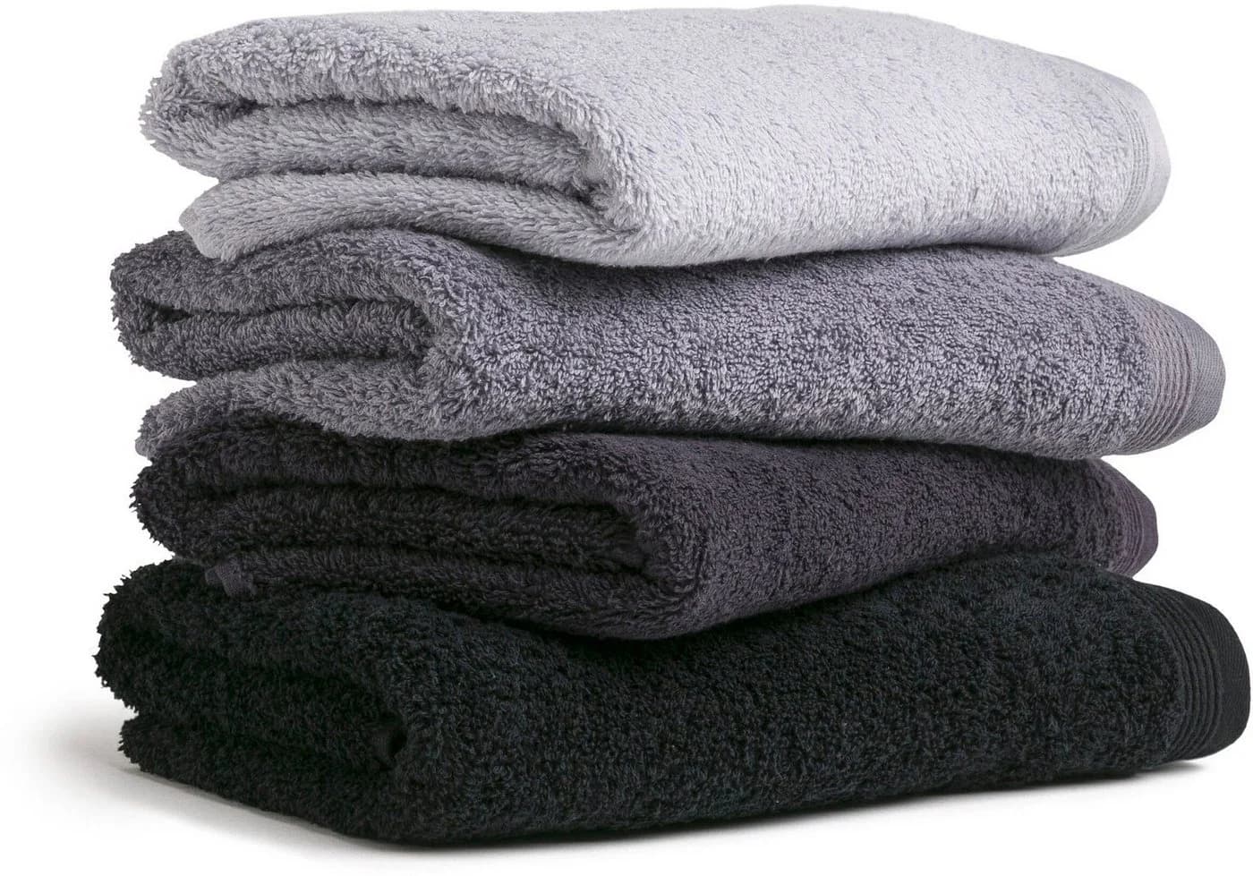 MÖVE Handtuch Superwuschel Dunkelgrau 100% Baumwolle - Bild 4
