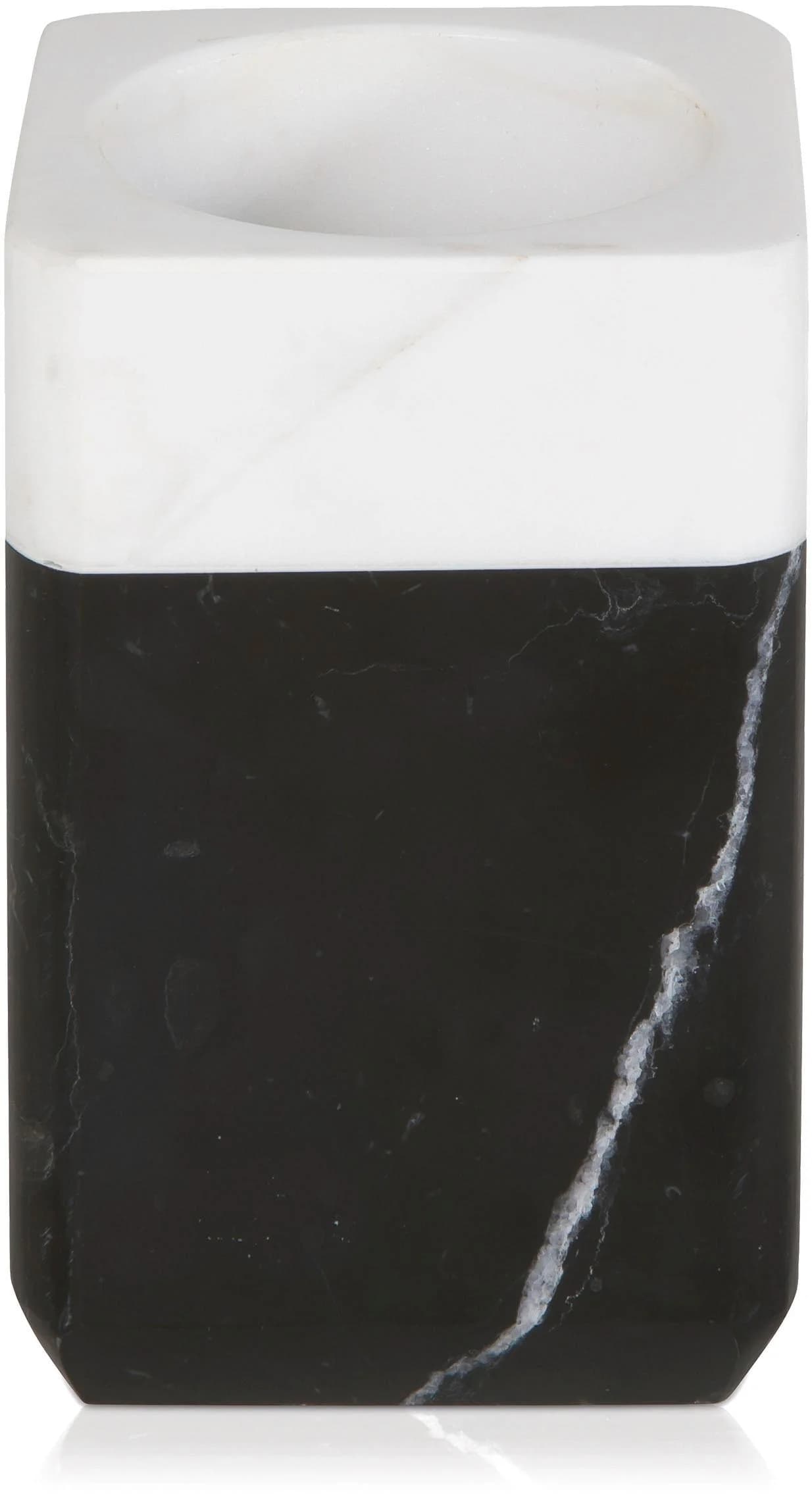 MÖVE Zahnbürstenhalter Black & White Marmor