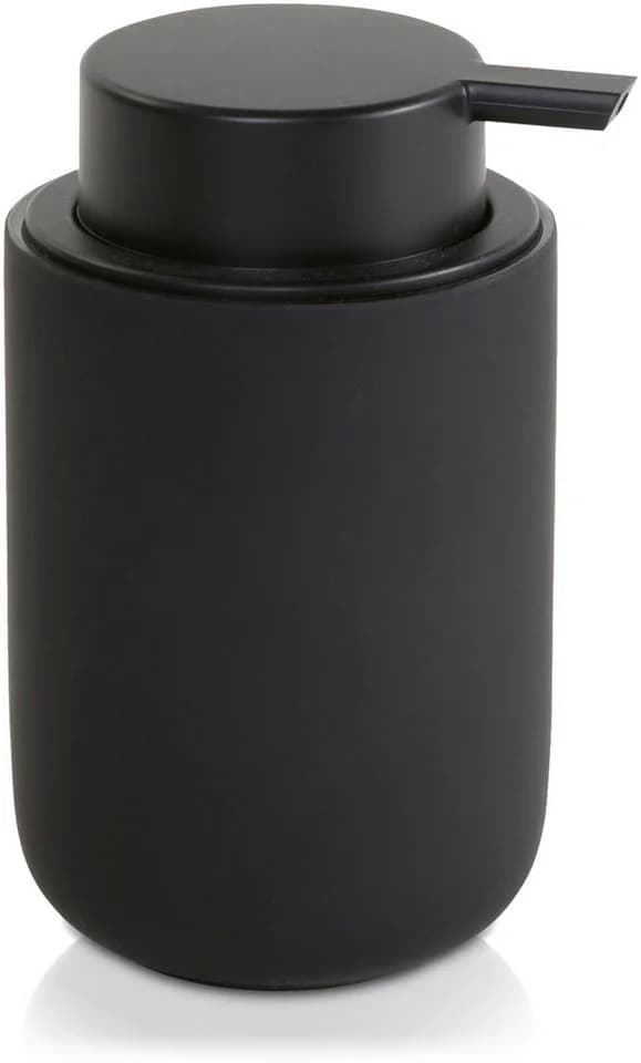 Möve Seifenspender Black Velvet Schwarz Keramik 190 ml - Bild 2