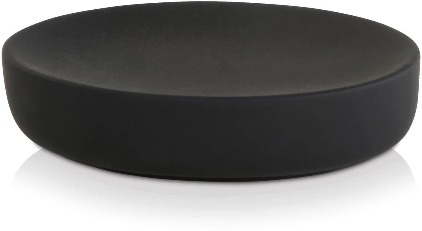 Möve Seifenschale Black Velvet Keramik Schwarz - Bild 2