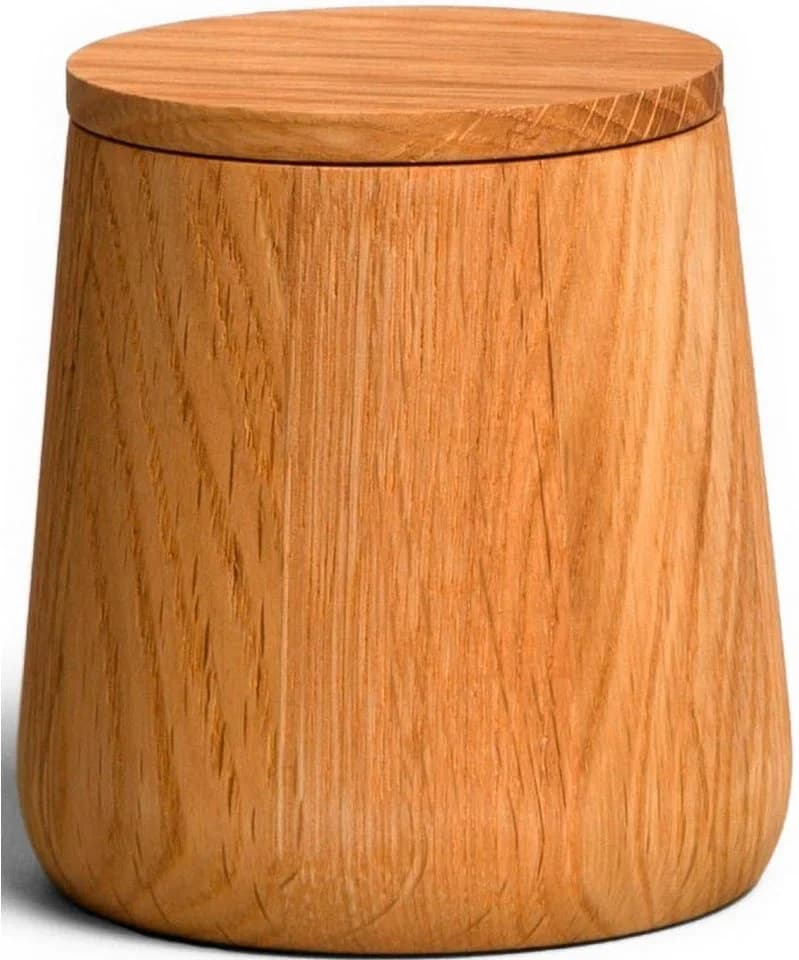 Möve Dose OAK aus massivem Eichenholz - Bild 2