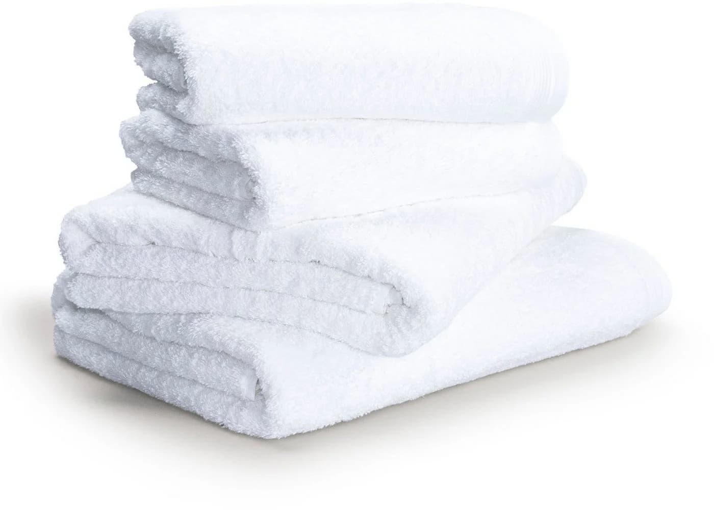Möve Handtuch Set Superwuschel 4-tlg. Weiß Premium Baumwolle Walkfrottee - Bild 2