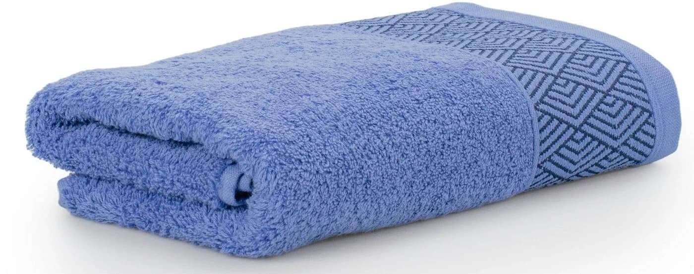 MÖVE FOR FROTTANA Handtuch Geometry blau Walkfrottier - Bild 2