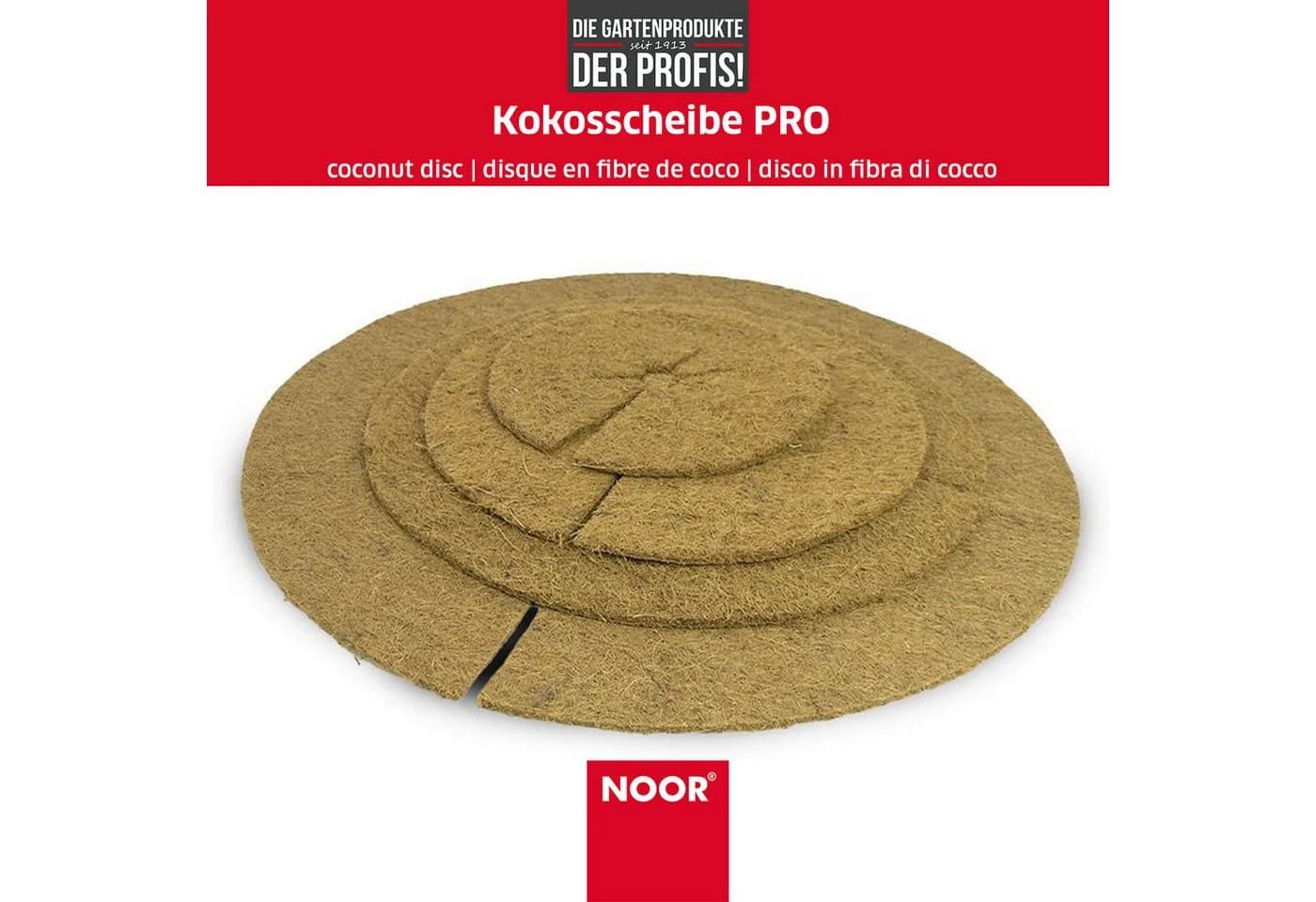 NOOR Kokosscheibe PRO Beige Winterschutz für Kübelpflanzen - Bild 3
