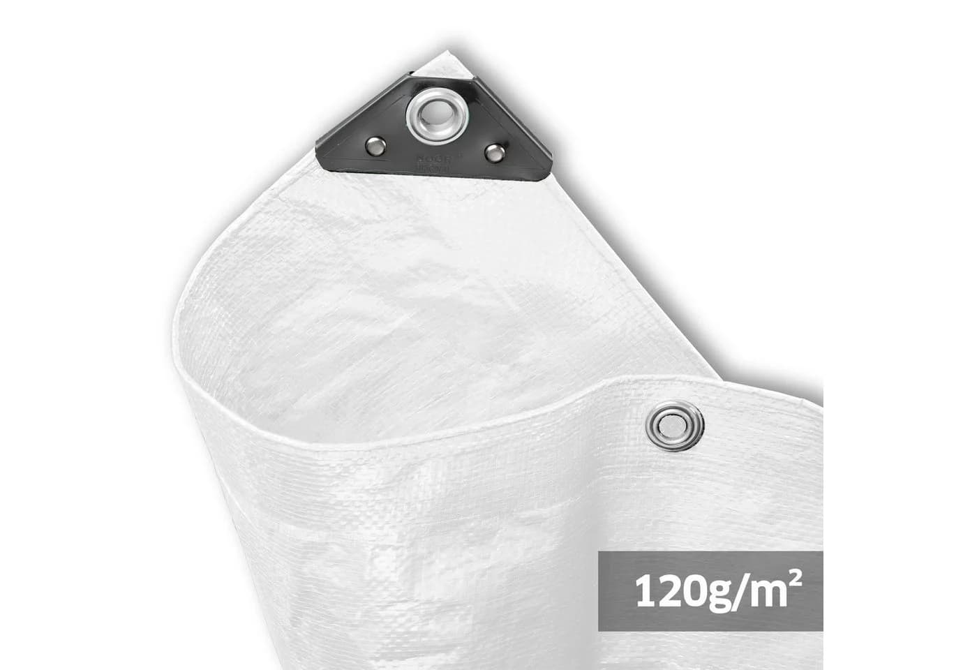 NOOR Schutzplane HOBBY wasserdicht mit Ösen und verstärkten Ecken - Bild 2