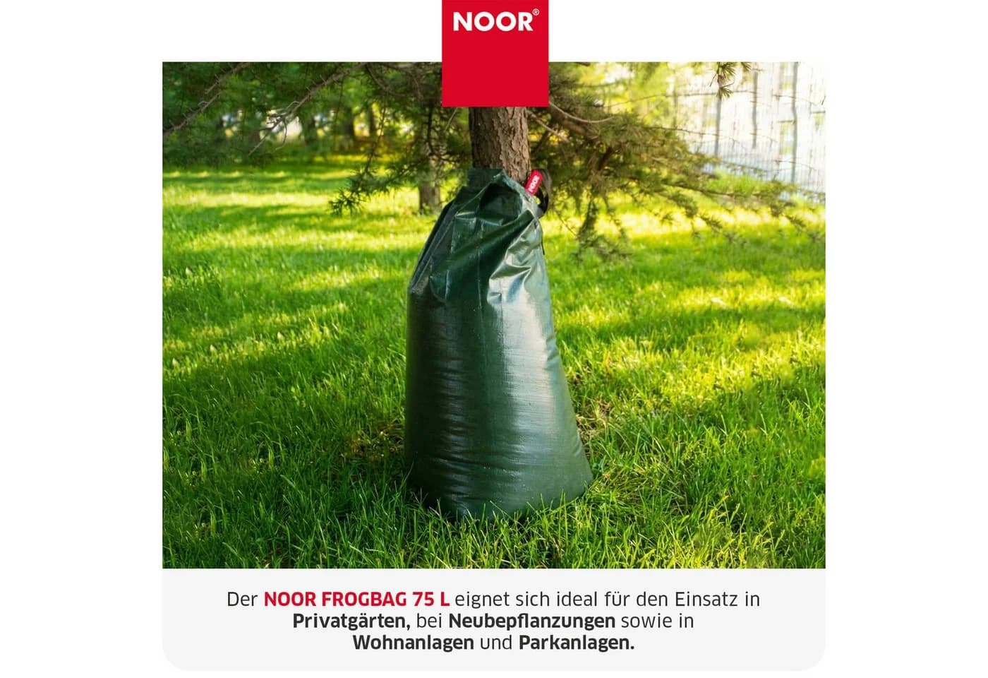 NOOR Bewässerungssystem FROGBAG 75 Liter Grün - Bild 4