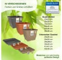 Heimwerkercenter Blumentopf Quadrat 20x20 cm Terrakotta Kunststoff Bild 1
