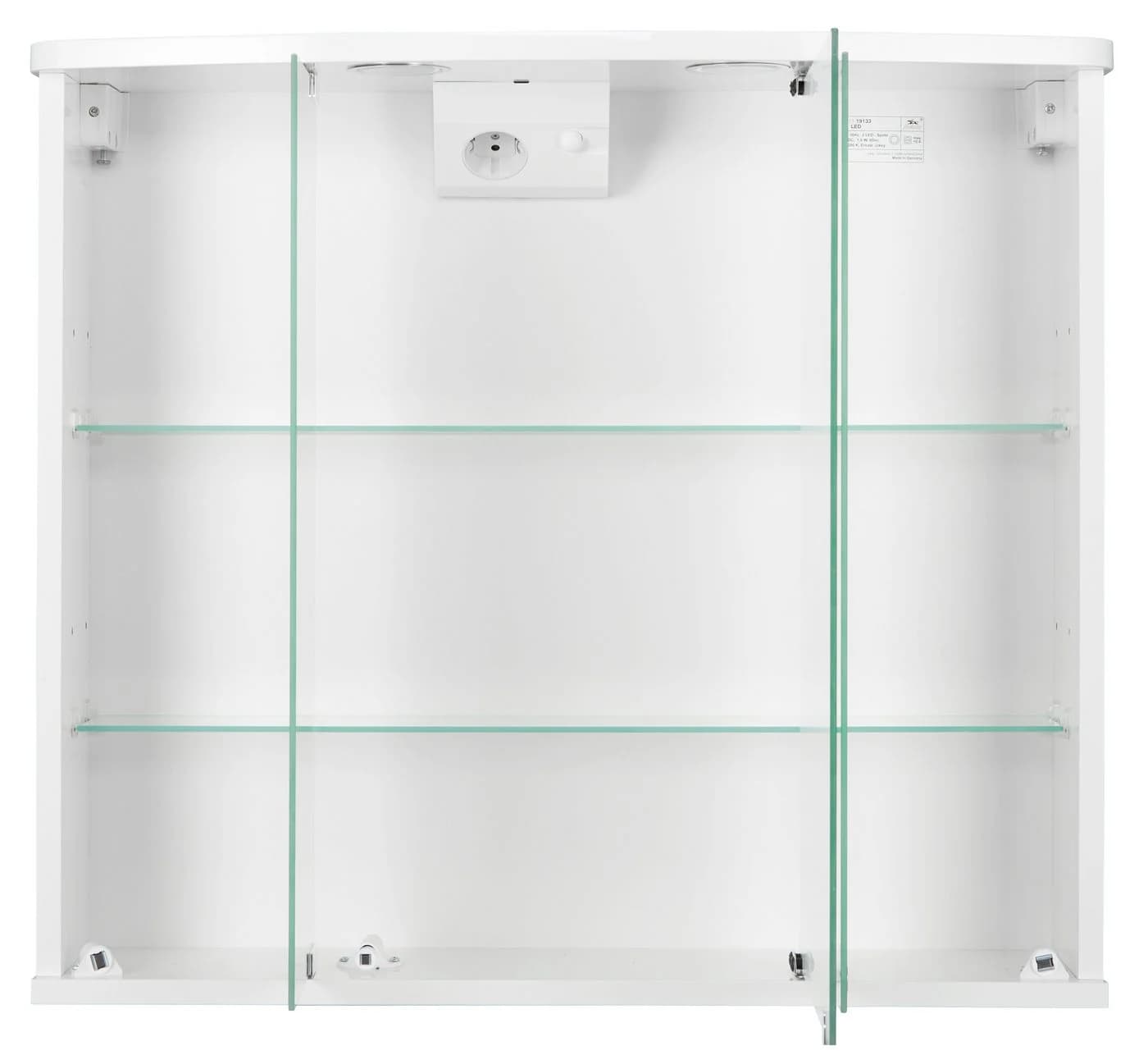 JOKEY Spiegelschrank Funa LED Weiß mit LED-Beleuchtung