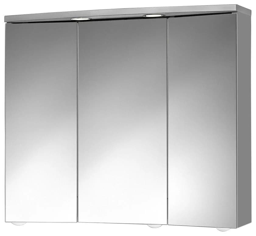 Spiegelschrank JOKEY Trava LED Grau LED-Beleuchtung