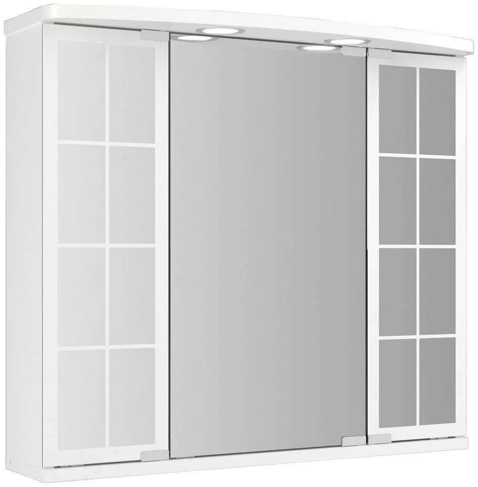 JOKEY Spiegelschrank Binz Weiß mit LED und Steckdose - Bild 2