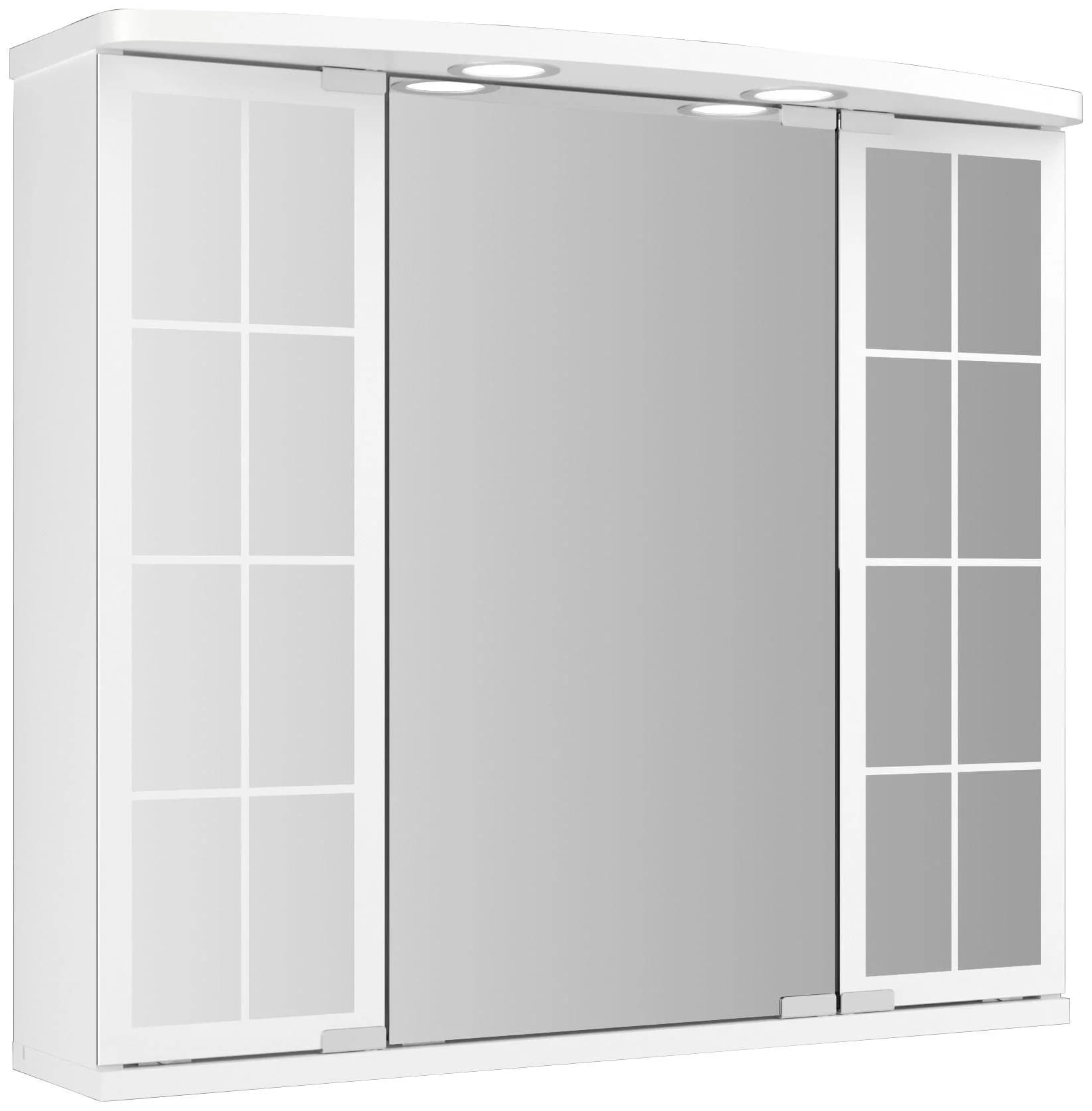 JOKEY Spiegelschrank Binz Weiß mit LED und Steckdose - Bild 3