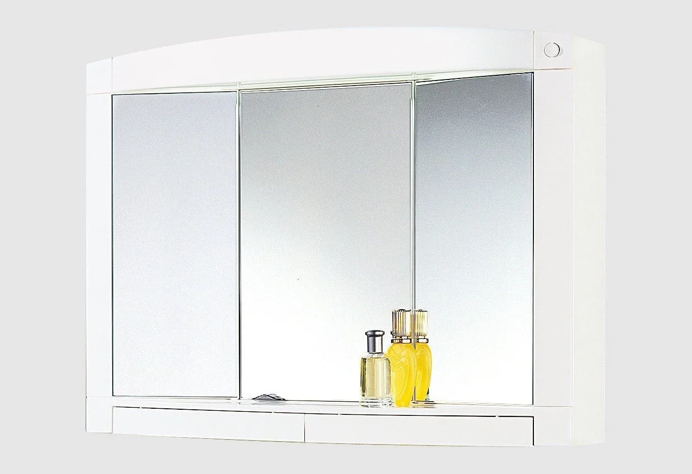 JOKEY Spiegelschrank Swing Weiß mit LED und Steckdose - Bild 2