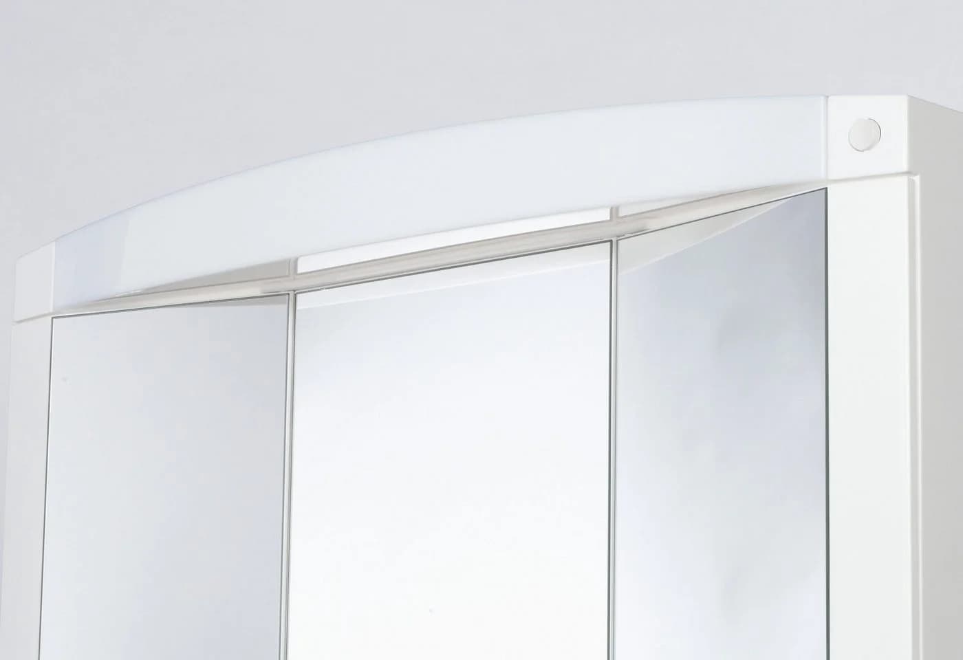 JOKEY Spiegelschrank Swing Weiß mit LED und Steckdose - Bild 3