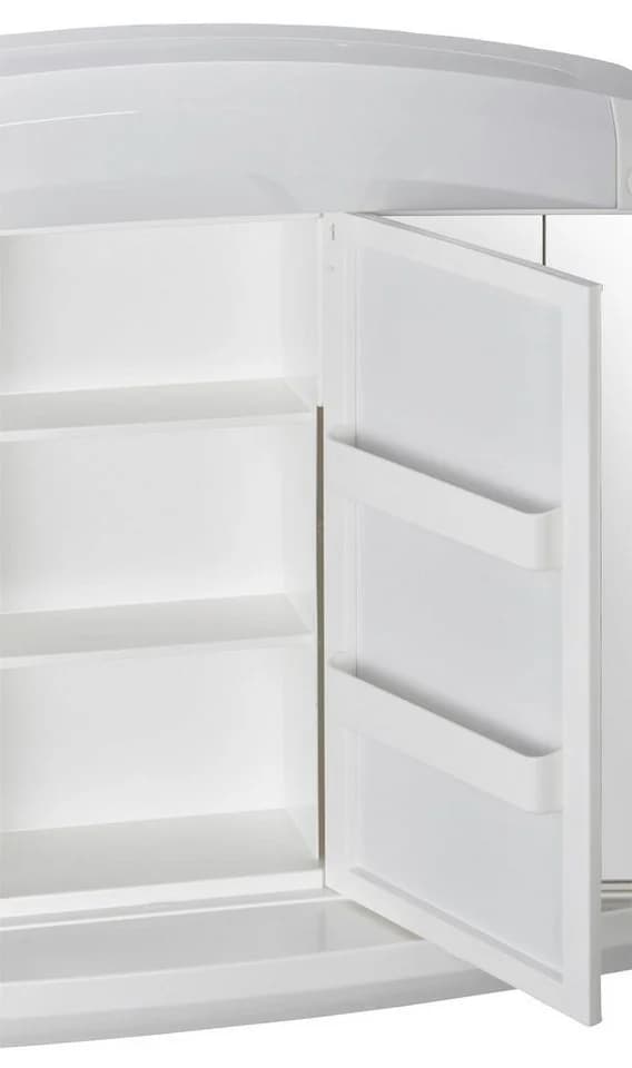 JOKEY Spiegelschrank Max Weiß mit LED und Steckdose - Bild 4