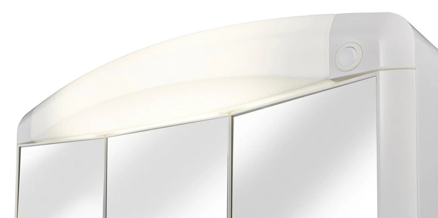JOKEY Spiegelschrank Max Weiß mit LED und Steckdose - Bild 5