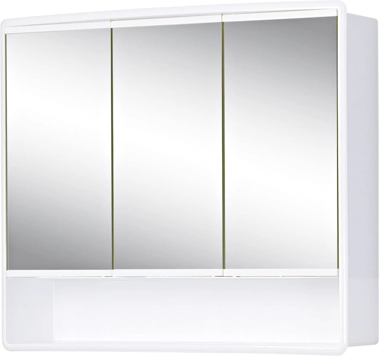 Jokey Spiegelschrank Lymo Weiß 3-türig Hochglanz - Bild 4