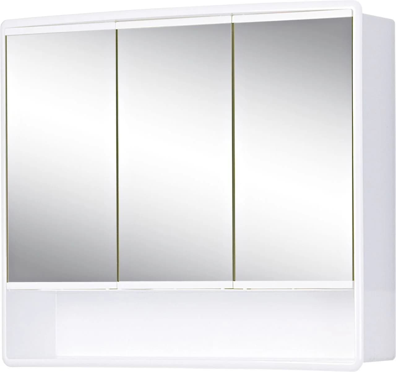 Jokey Spiegelschrank Lymo Weiß 3-türig Hochglanz - Bild 5