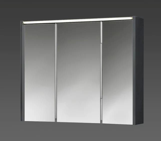 JOKEY Arbo Spiegelschrank Anthrazit mit LED und Steckdose - Bild 2