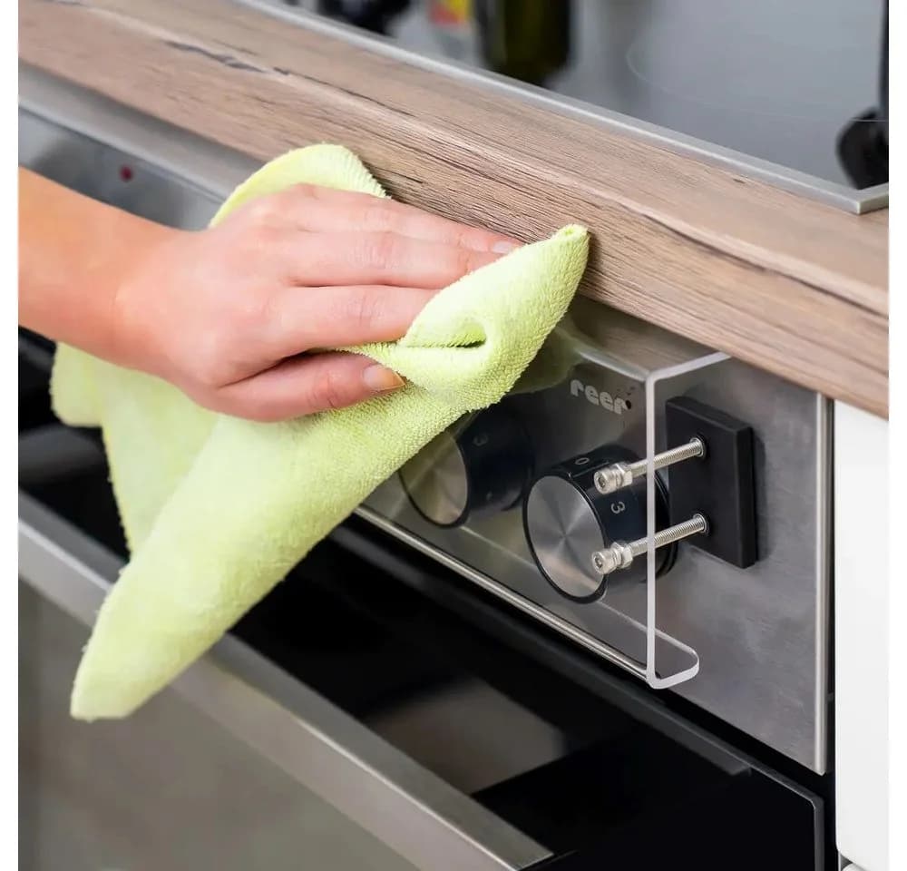reer Herdknopf-Abdeckung Schutz für Kinder Transparent - Bild 4
