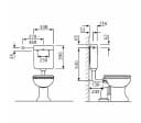 SANIT Spülkasten WC-Spülkasten 6 Liter Start-Stopp Technik Bild 1