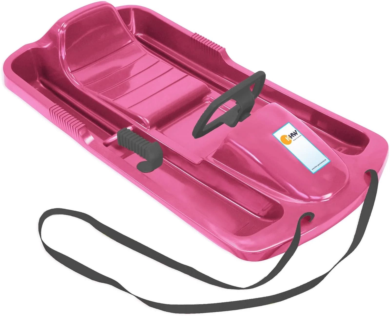 KHW Snow Fox Lenkbob Schlitten Pink - Bild 2