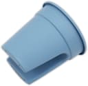 KHW Flowerclip Balkonkasten Set 3-tlg. Meerblau Kunststoff Bild 3