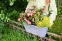 KHW Flowerclip XXL Balkonkasten 2er Set Wetterfest Kunststoff Bild 1