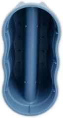 KHW Flowerclip XXL Balkonkasten Set 2-tlg. Meerblau Kunststoff Bild 3