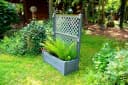KHW Blumenkasten Pflanzkasten mit Spalier 100 cm Bild 1