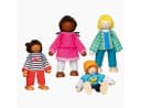 goki Biegepuppe Interkulturelle Familie 4-tlg. Set Bunt Bild 2