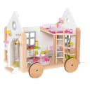 GOKI Puppenhaus Tiny House Hygge 40-tlg. Holz Bauwagendesign Bild 2