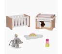 goki Puppenmöbel Style Babyzimmer 12-tlg. Set Holz Bild 2