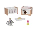 goki Puppenmöbel Style Babyzimmer 12-tlg. Set Holz Bild 3