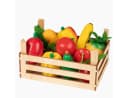 goki Kinder-Küchenset Obst und Gemüse 10-tlg. Bunt Holz Bild 3