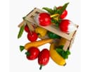 goki Kinder-Küchenset Obst und Gemüse 10-tlg. Bunt Holz Bild 4