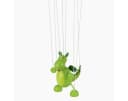goki Handpuppe Marionette Dino – Vollbewegliche Holzmarionette Grün Bild 3