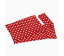 Goki Puppen Bettwäsche Bettzeug Rot 3-tlg. Set Bild 1