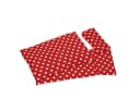 Goki Puppen Bettwäsche Bettzeug Rot 3-tlg. Set Bild 2