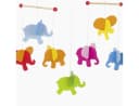 goki Mobile Elefanten Bunt Holz Dekoration Kinderzimmer Bild 1