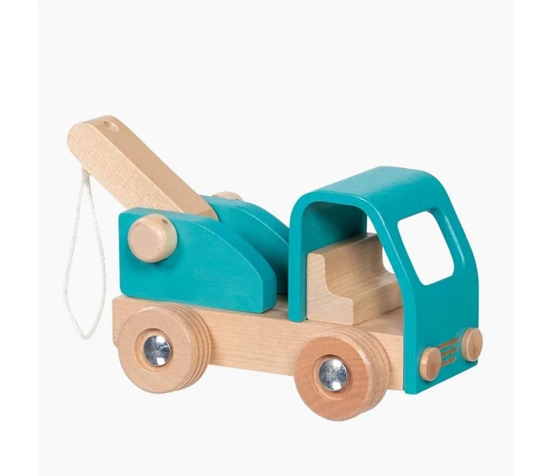 goki Abschleppwagen Holz Spielzeug für Kinder ab 2 Jahren - Bild 3