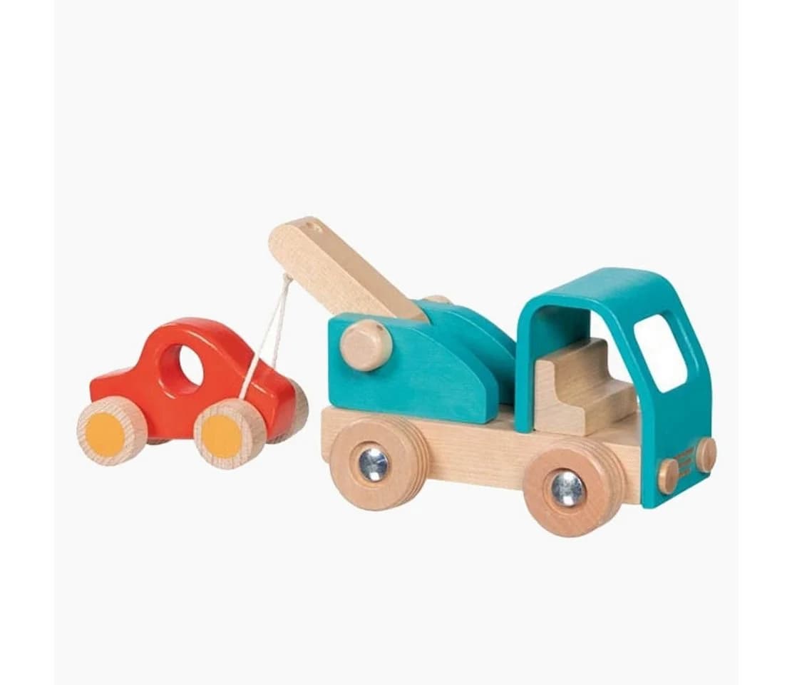 goki Abschleppwagen Holz Spielzeug für Kinder ab 2 Jahren - Bild 5