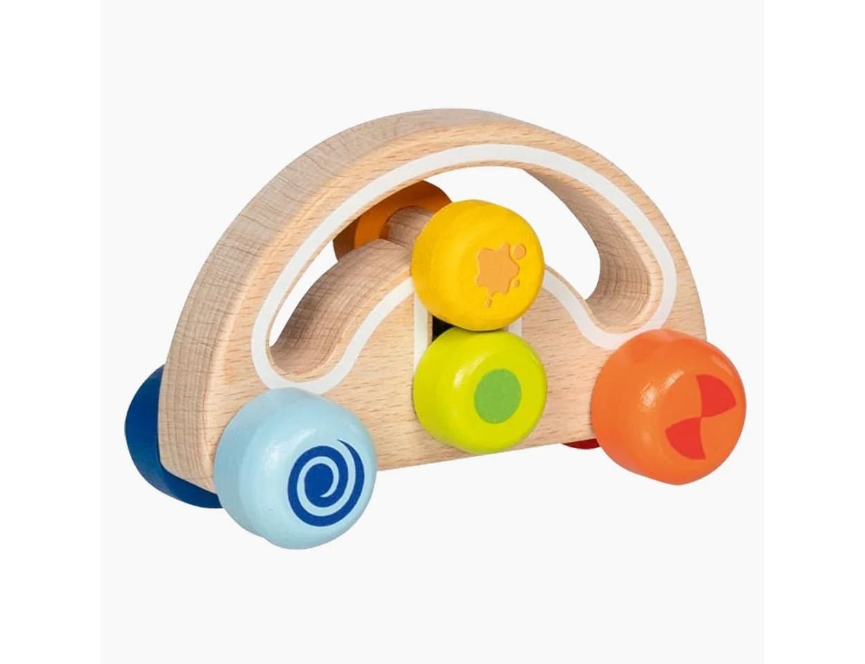 goki Greifauto Twirly-wirly Holzspielzeug Bunt - Bild 5