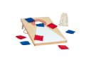 goki Spielesammlung Cornhole Wurfspiel - aus Holz, mit 8 Wurfsäckchen Bild 1