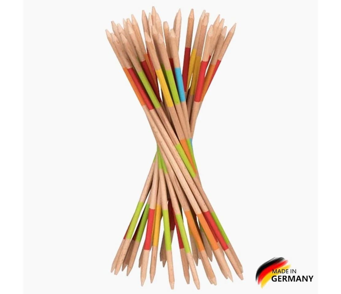Goki Mikadospiel 27 cm Holz Strategiespiel Made in Germany - Bild 3