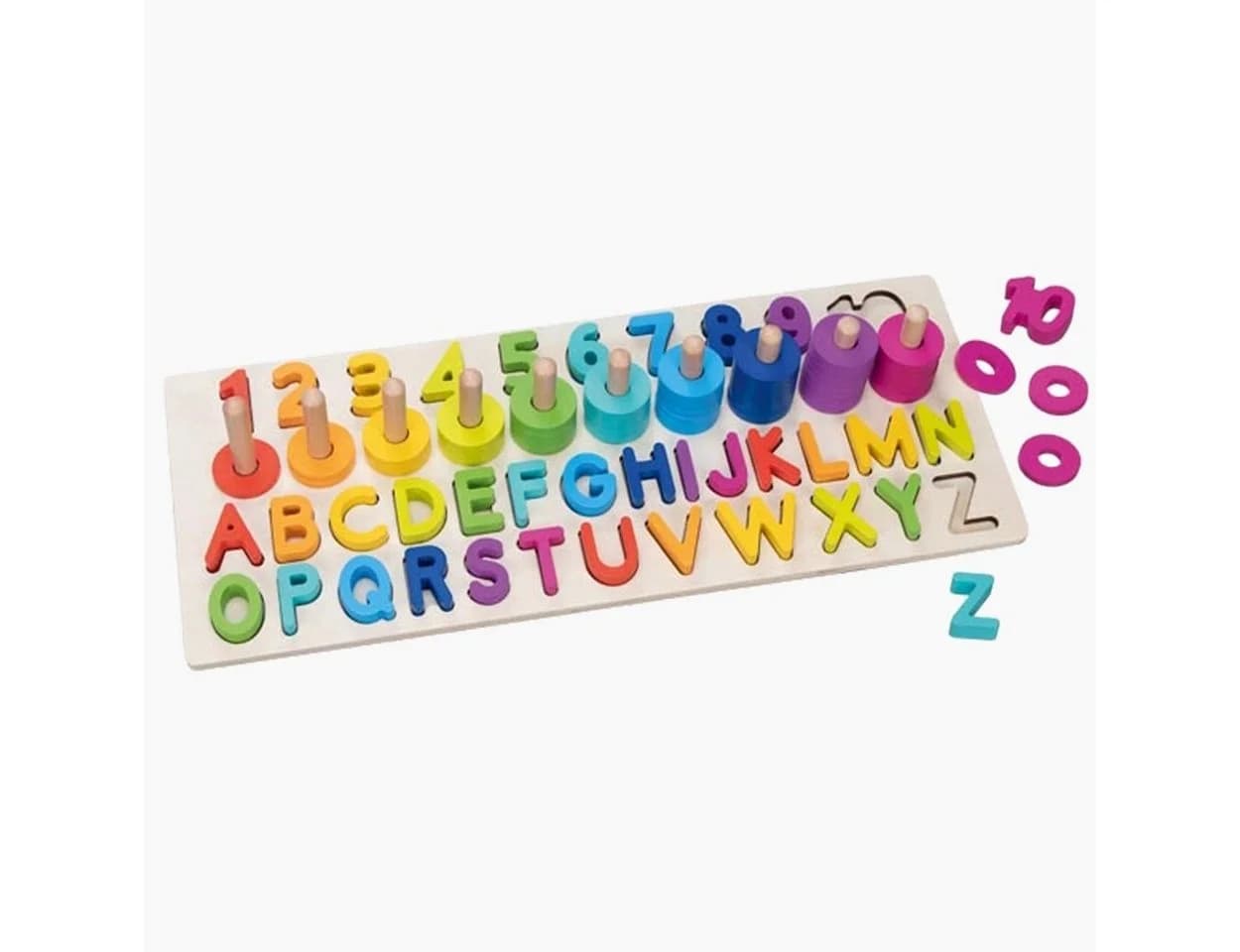 Goki Alphanumerisches Puzzle Bunt Holz - Bild 4